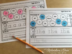 Do your students struggle with sight words? Here are 4 Simple Tips to Help Make Sight Words Stick, plus a FREEBIE! 