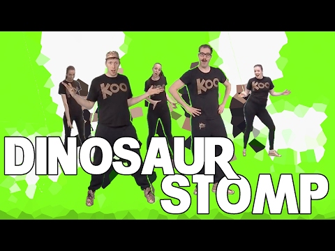 Koo Koo Kanga Roo - Dinosaur Stomp (Dance-A-Long)