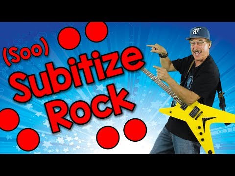 Subitize Rock (soo-bi-tize) | Math Song for Kids | Jack Hartmann