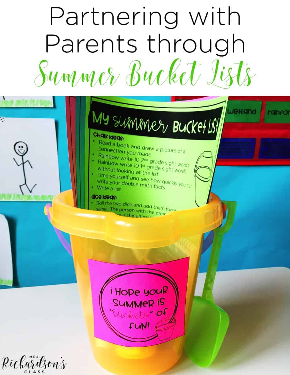Summer Bucket List - Mrs. Richardson's Class