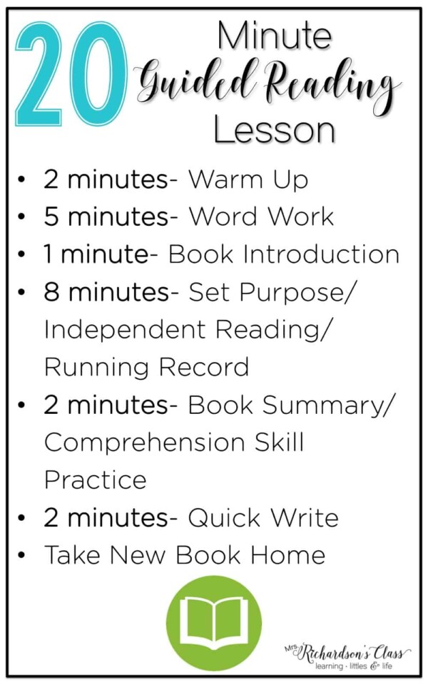 Structuring a Guided Reading Lesson Made Easy