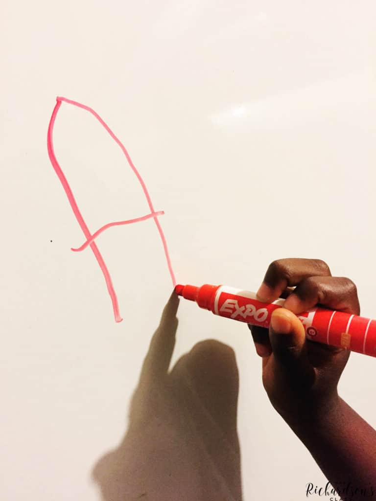 Use dry erase markers in the classroom to turn simple games into engaging races at the dry erase board!