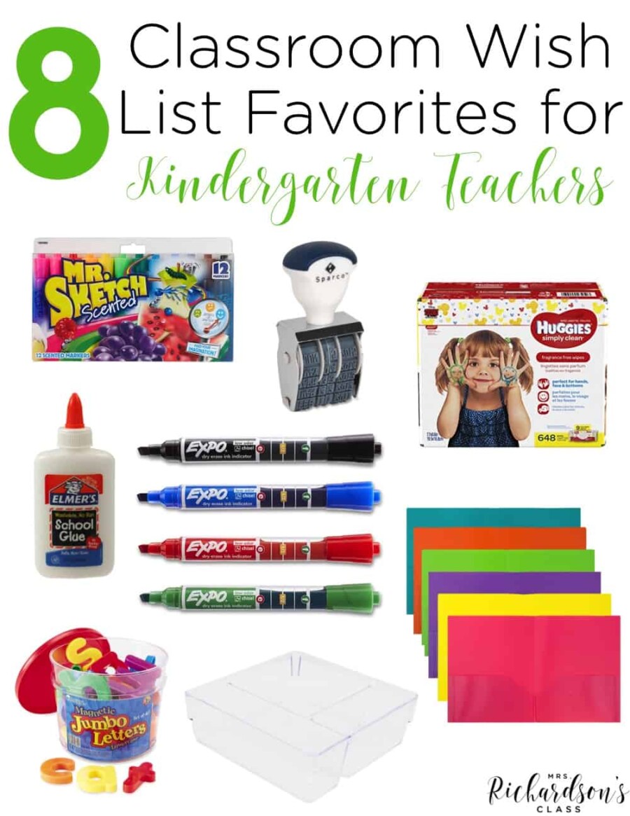 8 Classroom Wish List Favorites for Kindergarten Teachers - Mrs