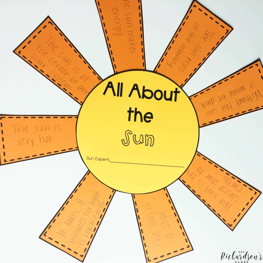 Solar Eclipse Activities for Primary Learners - Mrs. Richardson's Class