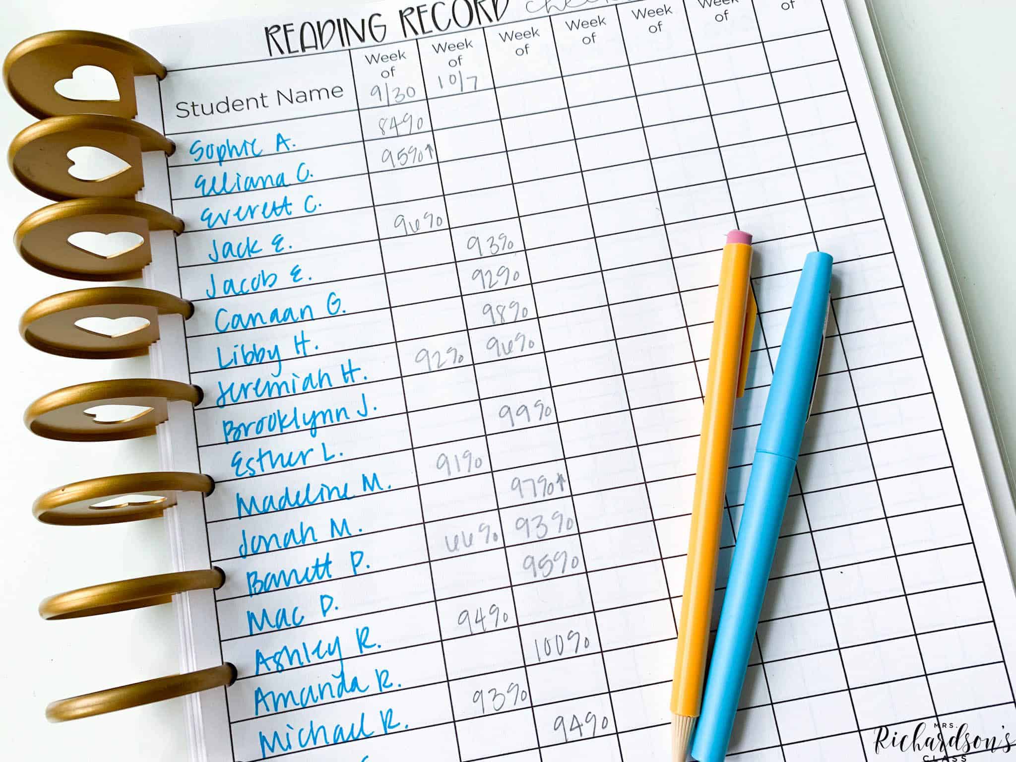 How To Get Organized For Guided Reading {with A FREEBIE} - Mrs ...