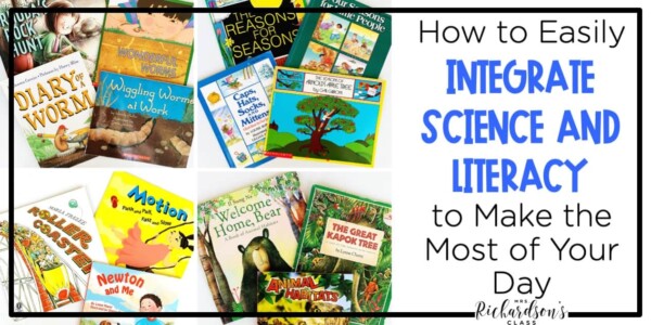 How To Easily Integrate Science And Literacy {9 Ways}