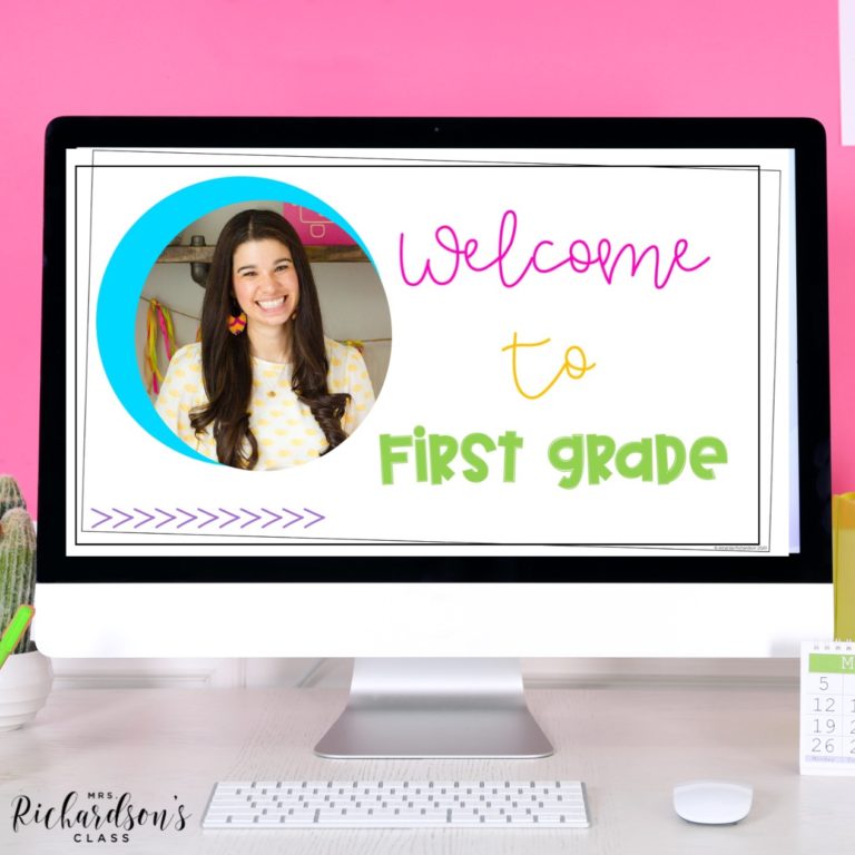 Ideas for a Virtual First Day of School: Kindergarten & 1st Grade - Mrs ...