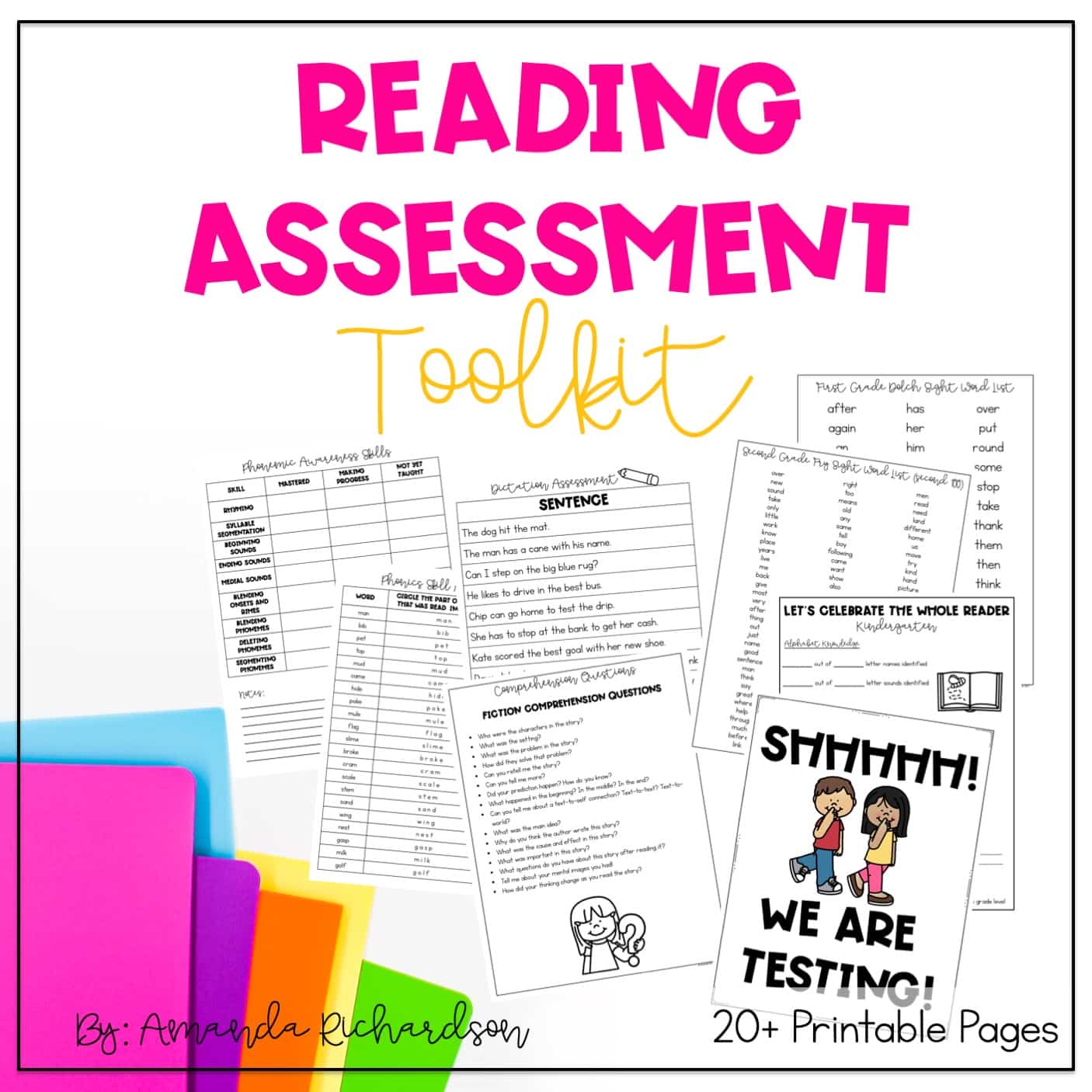 Second Grade Reading Assessment Test