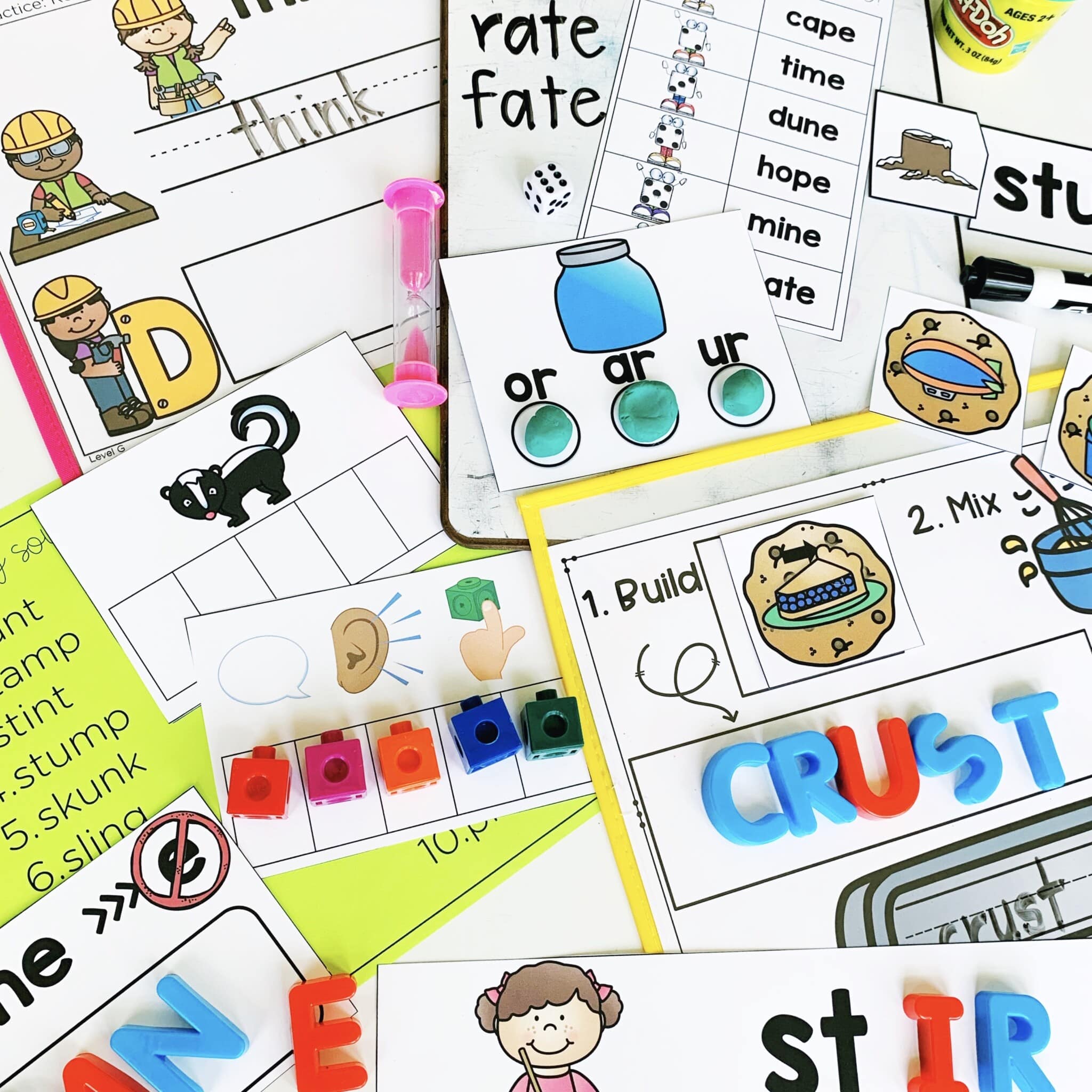 Tackling Word Work Activities in the Kinder and First Grade Classrooms