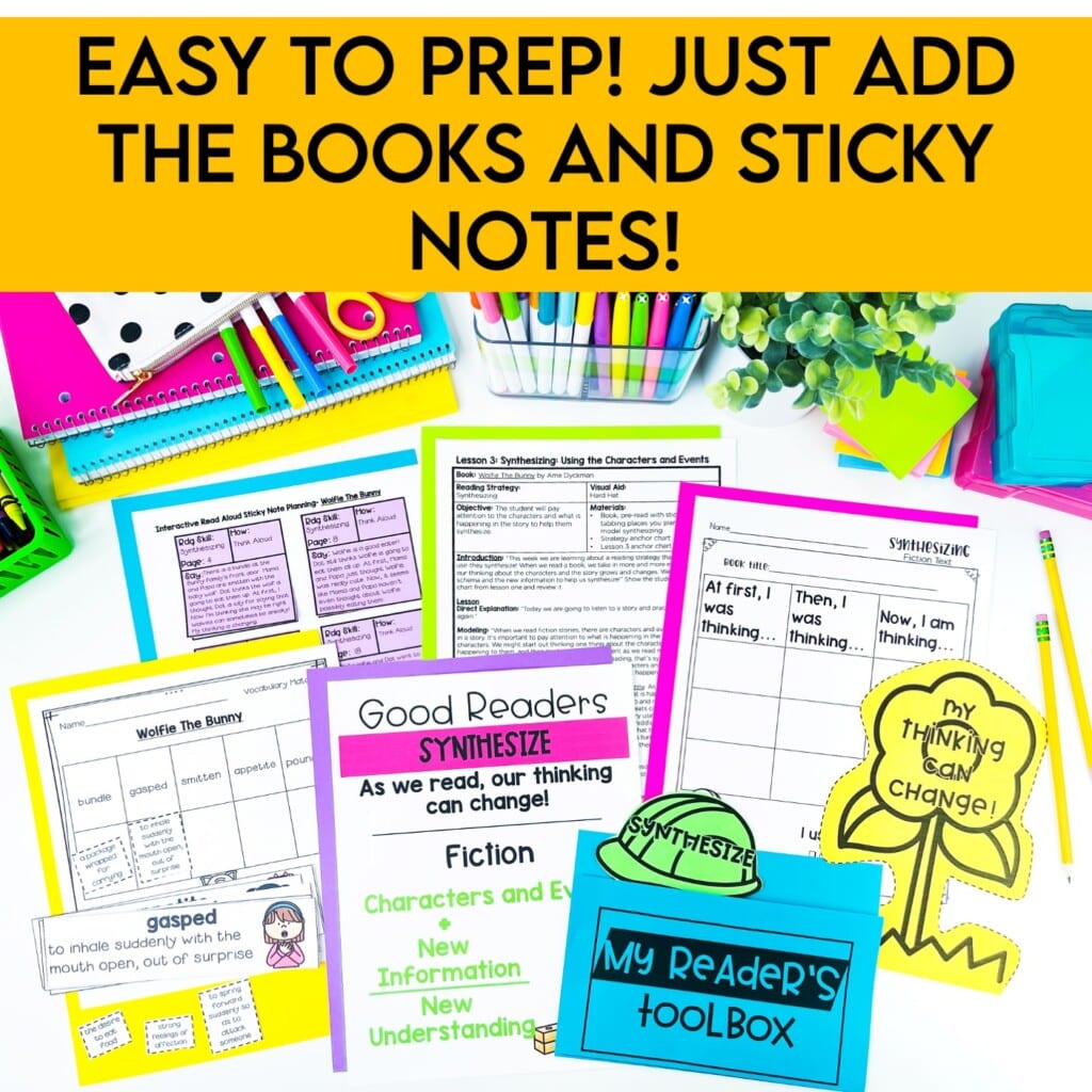 Interactive Read Alouds Lessons for Kindergarten and First Grade BUNDLE ...