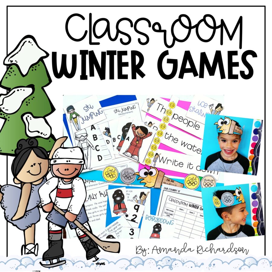 Exciting Classroom Winter Games Activities for Kids For Literacy and Math