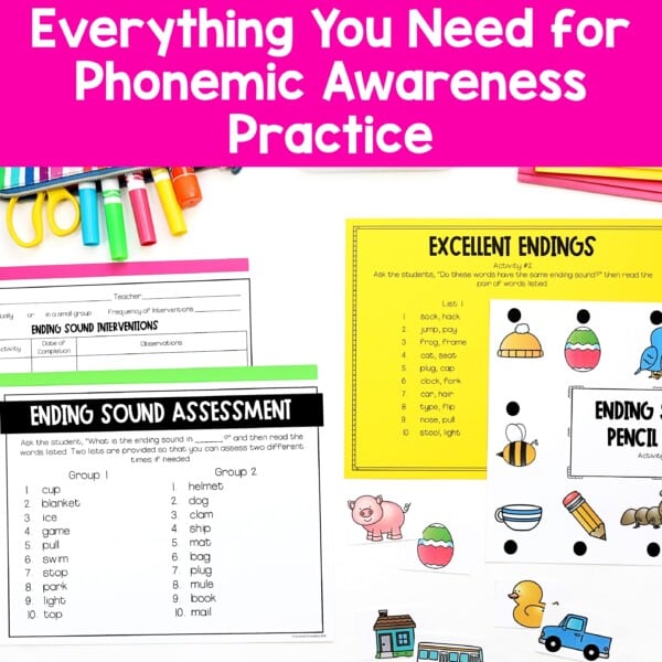 Phonemic Awareness Activities for Intervention - Mrs. Richardson's Class