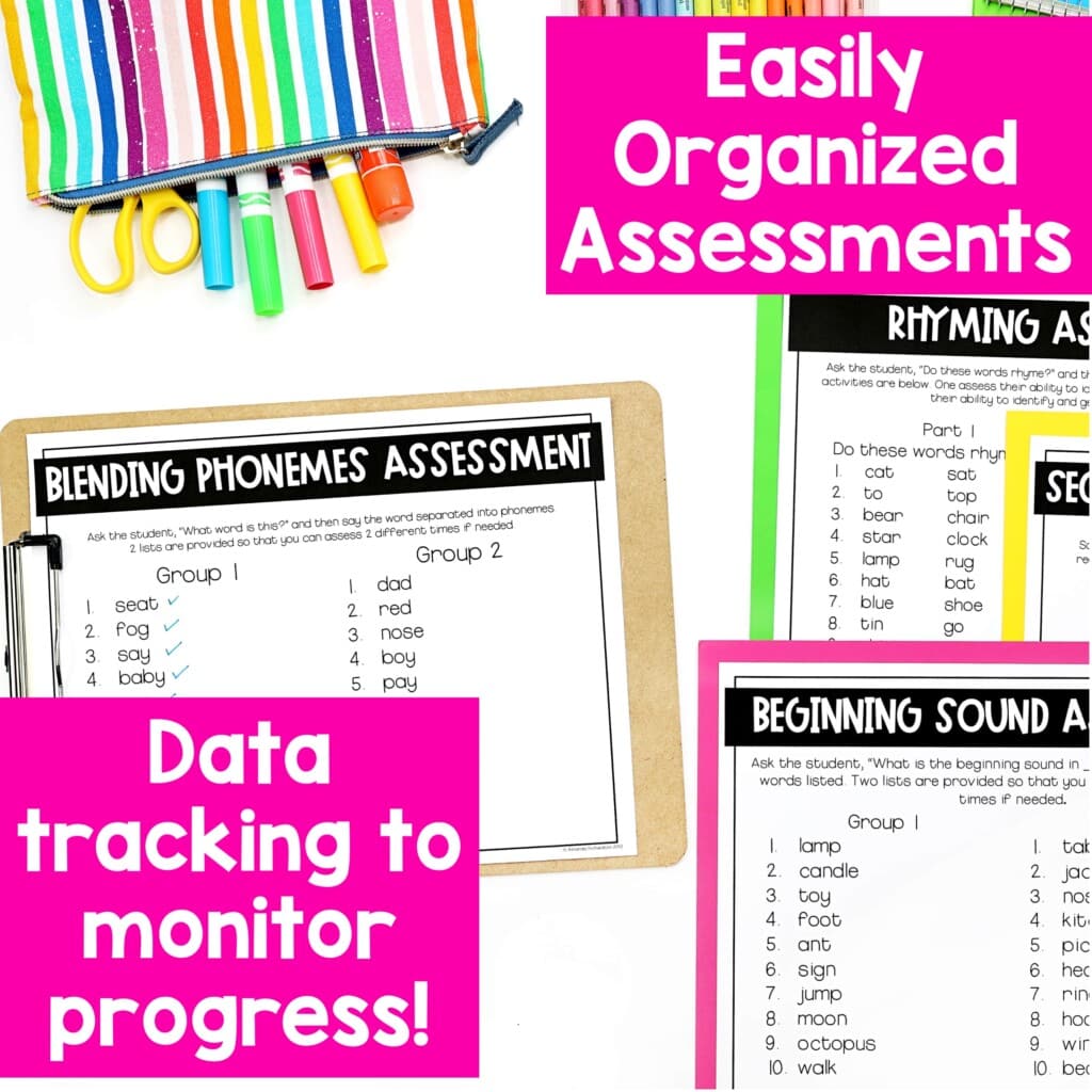 Phonemic Awareness Activities for Intervention - Mrs. Richardson's Class