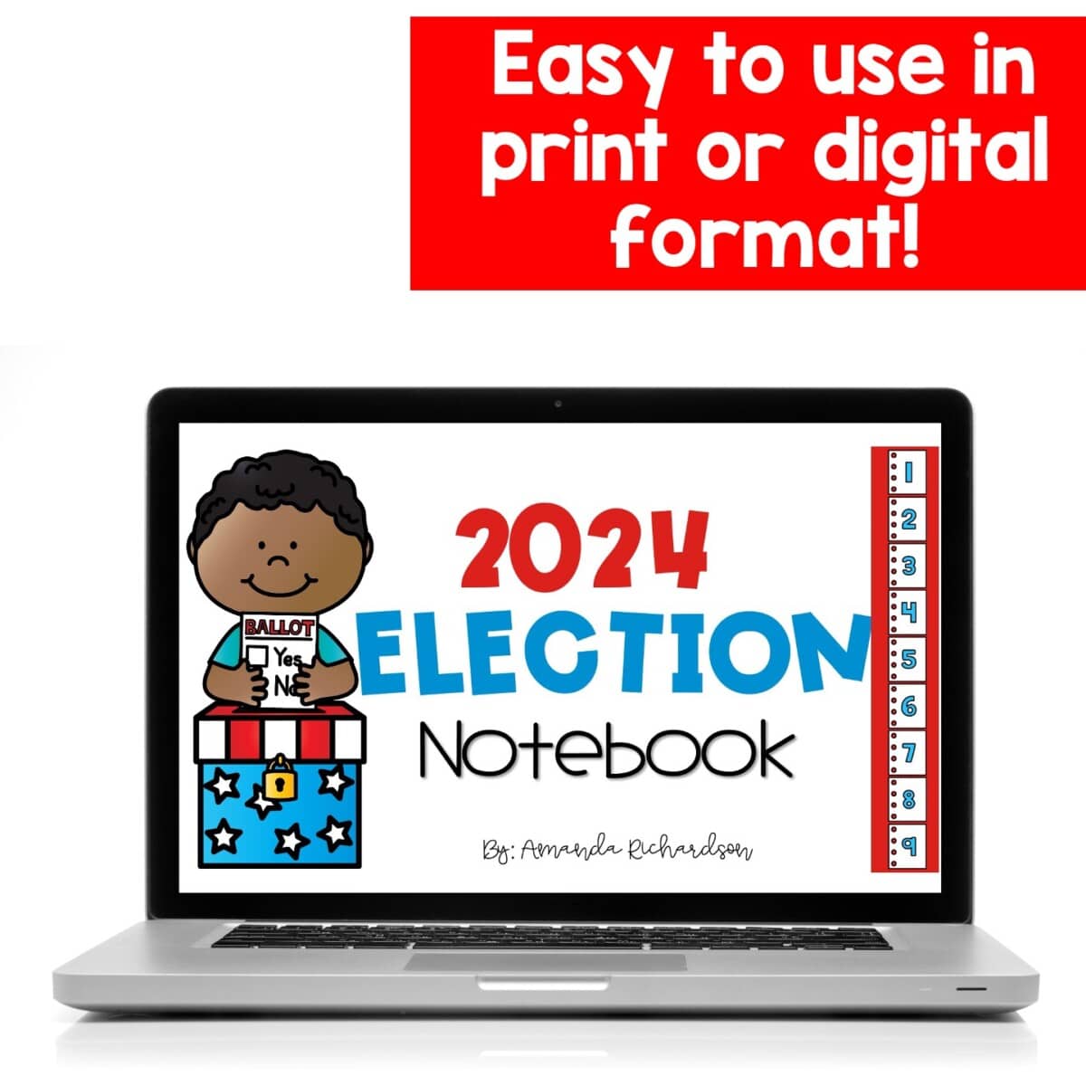 Election Day Flip Up Book Activity for Presidential Election - Image 4