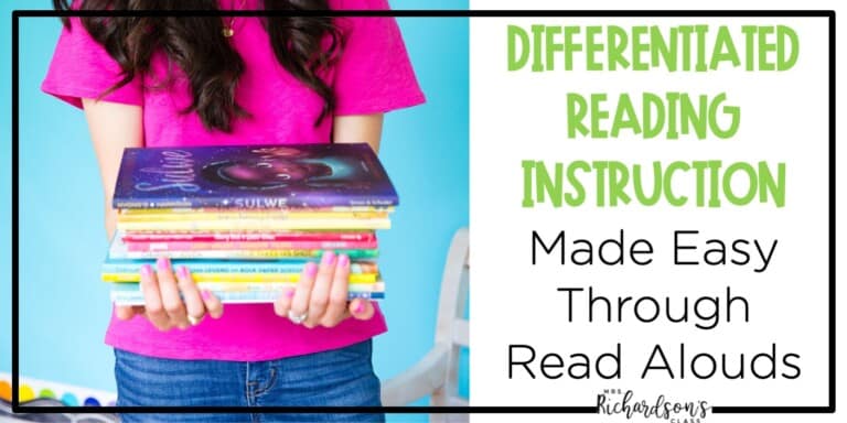 Differentiated Reading Instruction Made Easy With Read Alouds