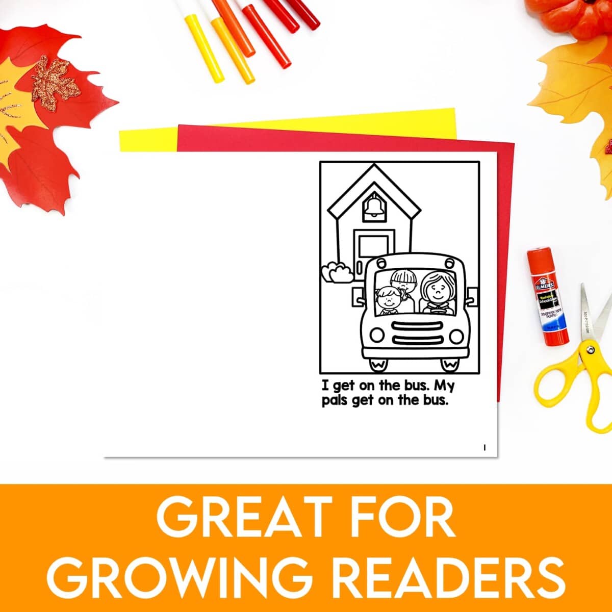 Pumpkin Decodable Book, Halloween Decodable Reader Kindergarten & 1st Grade - Image 3